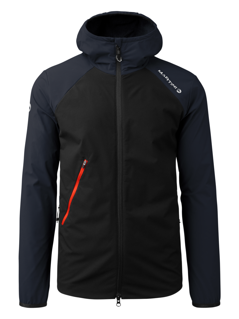 Martini Sportswear - Wildtrack Hybrid Jacket Primaloft® Active M - Hybrid jackets in true navy-black - front view - Men