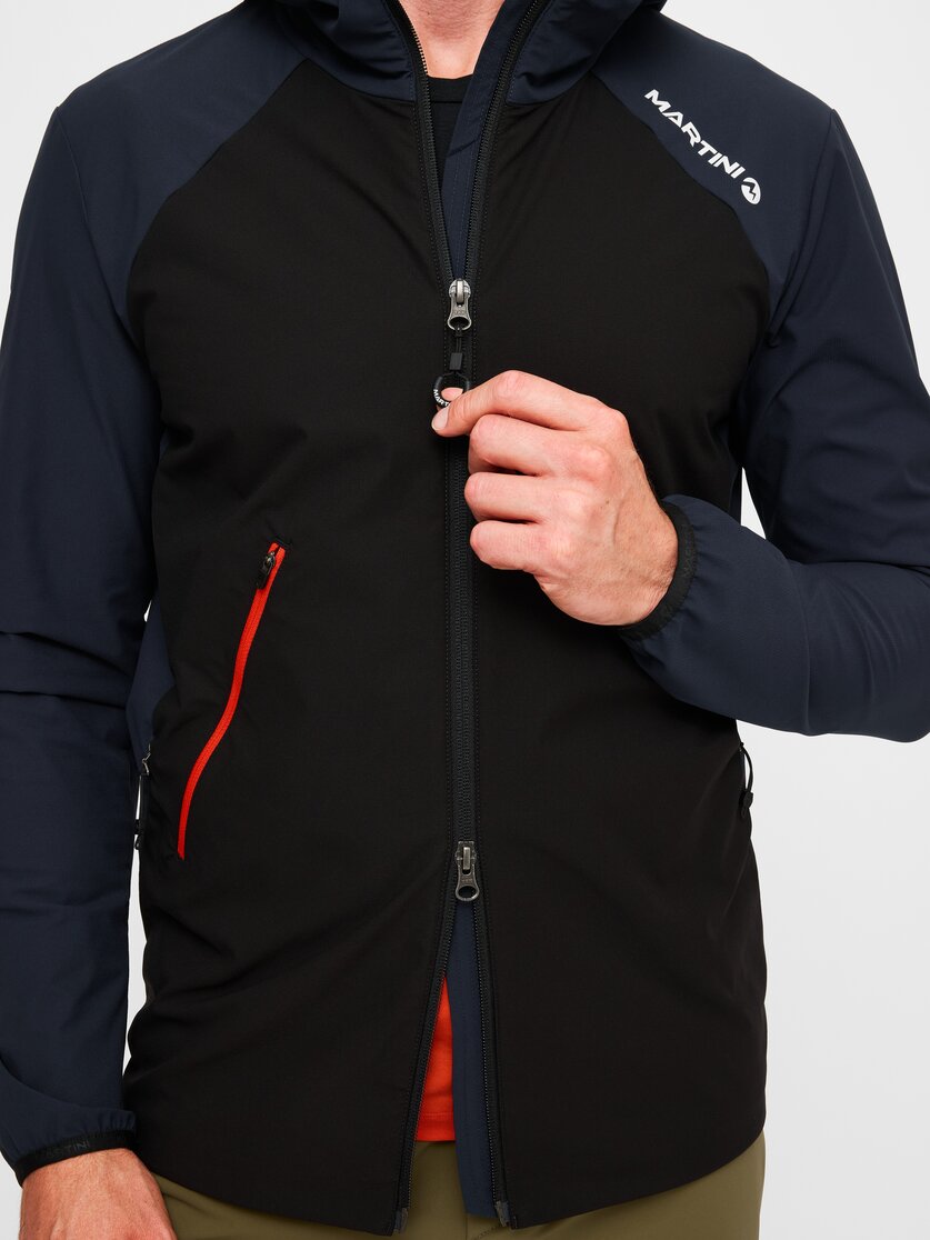 Martini Sportswear - Wildtrack Hybrid Jacket Primaloft® Active M - Hybrid jackets in peakan-black - Detail 1 - Men