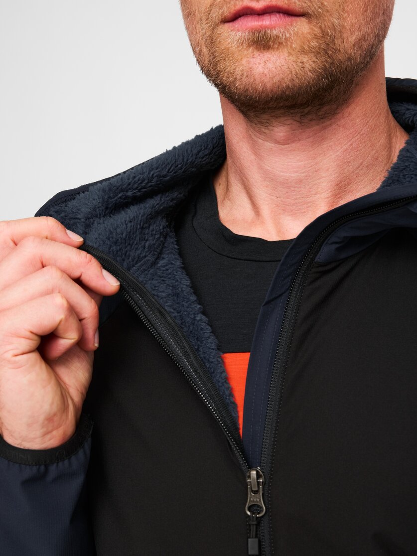 Martini Sportswear - Wildtrack Hybrid Jacket Primaloft® Active M - Hybrid jackets in peakan-black - Detail 6 - Men