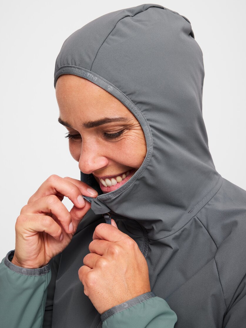 Martini Sportswear - Wildtrack Plus Padded Jacket Primaloft® Active W - Primaloft & Gloft Jacken in true navy - Detail 6 - Damen