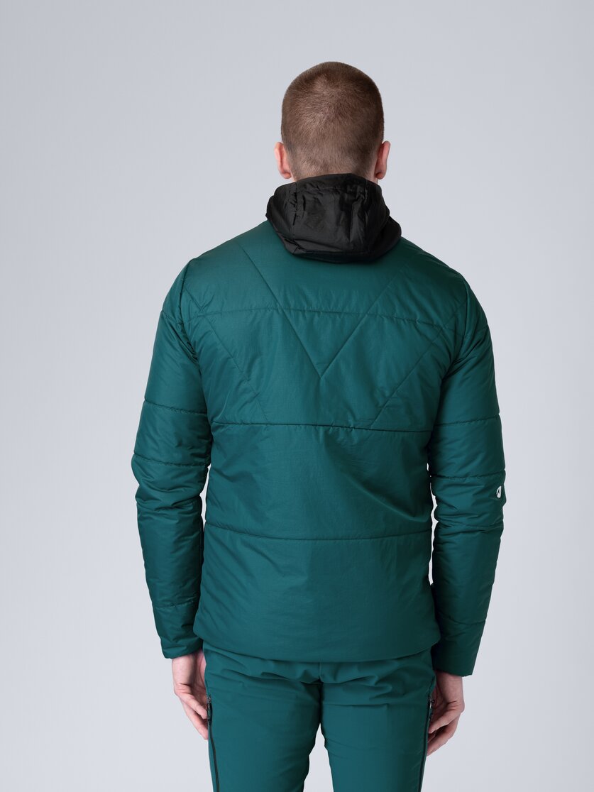 Martini Sportswear - Argon Padded Jacket G-LOFT® M - Giacche Primaloft e Gloft in seaport-lava - vista laterale modello - Uomo
