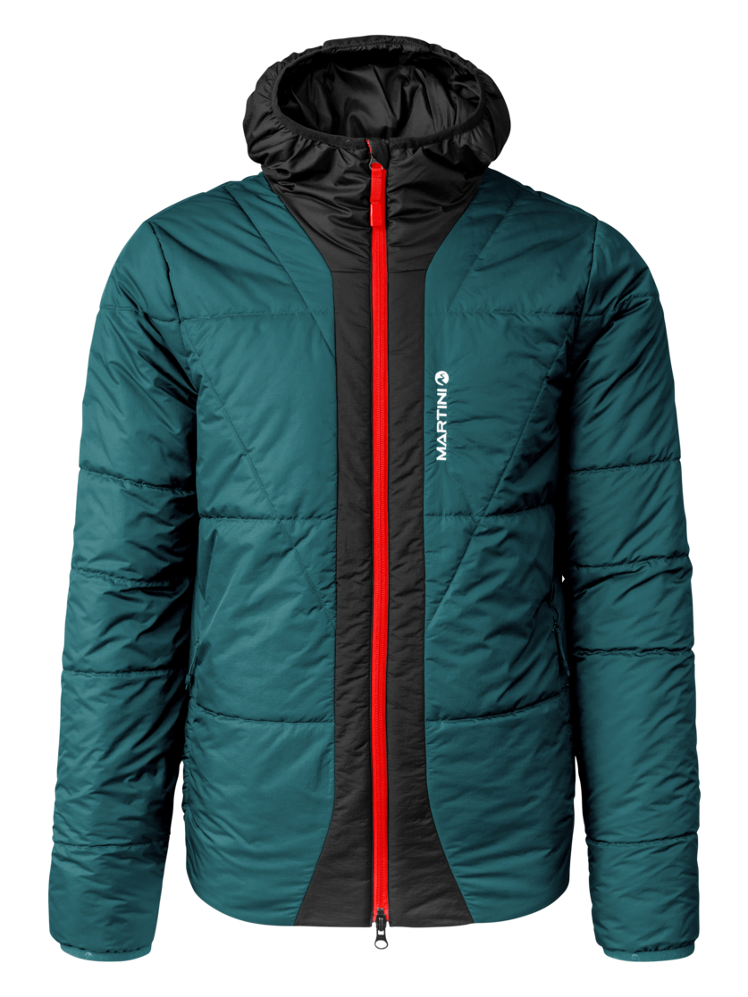 Martini Sportswear - Argon Padded Jacket G-LOFT® M - Giacche Primaloft e Gloft in seaport-lava - vista frontale - Uomo