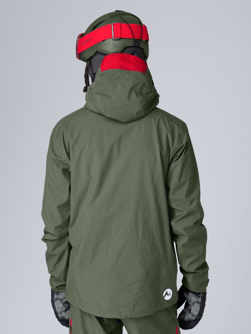 Martini Sportswear - Argon 3L Jacket M - Hardshell Jacken in seaport-lava - Rückansicht Model - Herren