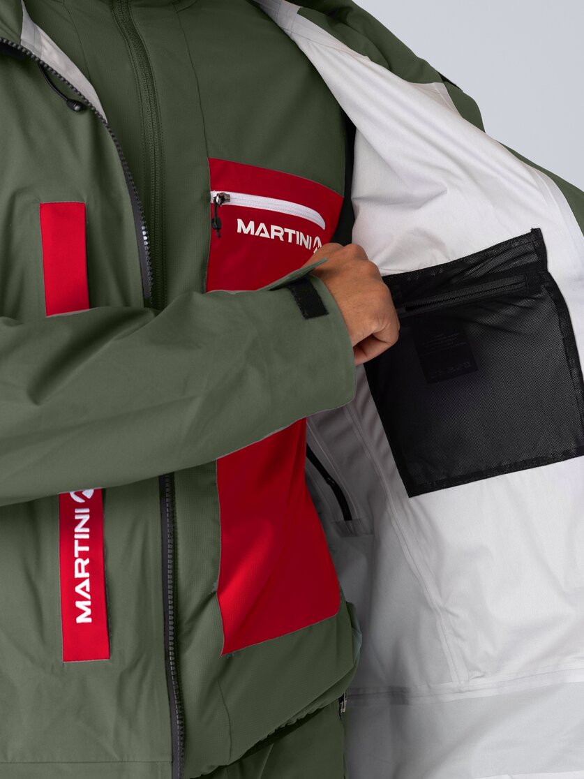 Martini Sportswear - Argon 3L Jacket M - Hardshell Jacken in seaport-lava - Detail 4 - Herren