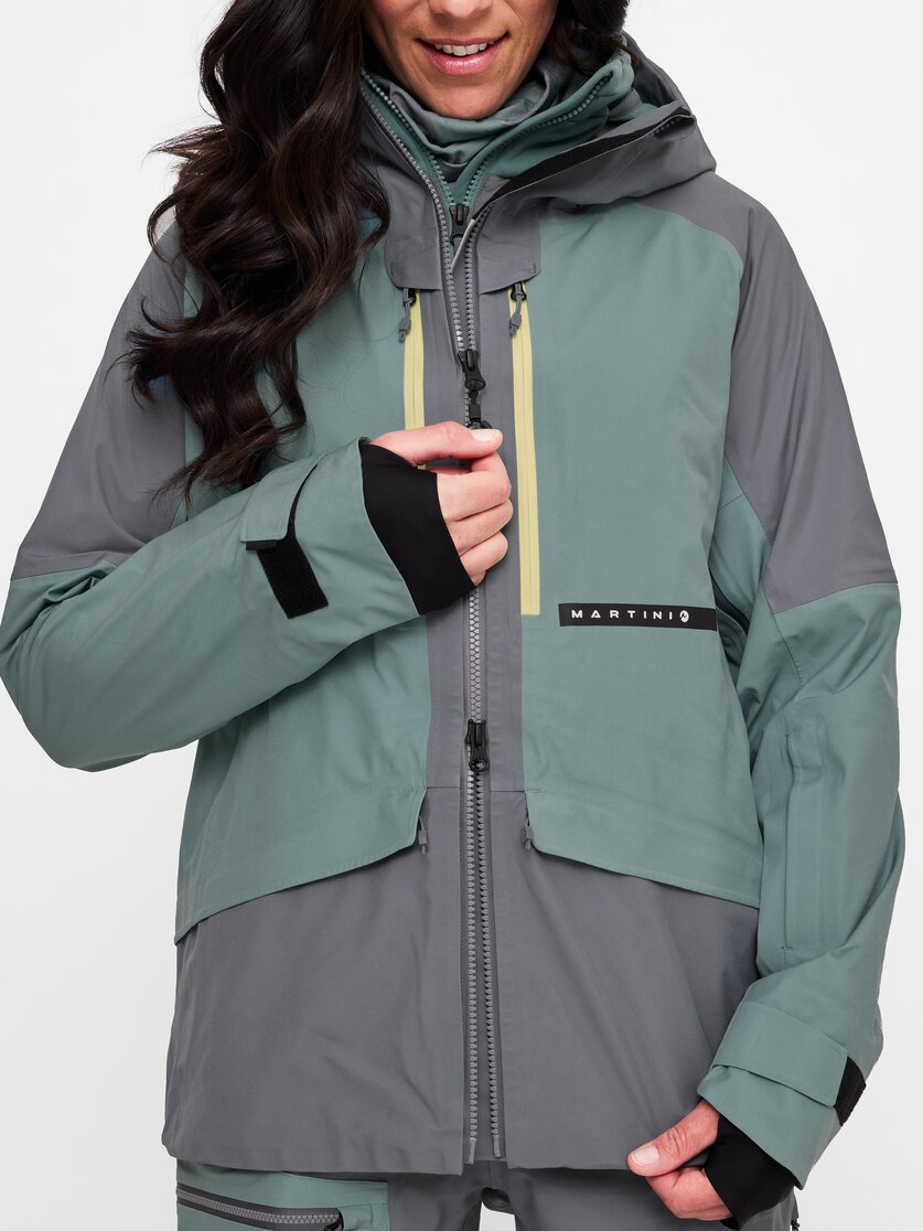 Martini Sportswear - Yalca 3L Jacket W - Hardshell jackets in desert - Detail 1 - Women
