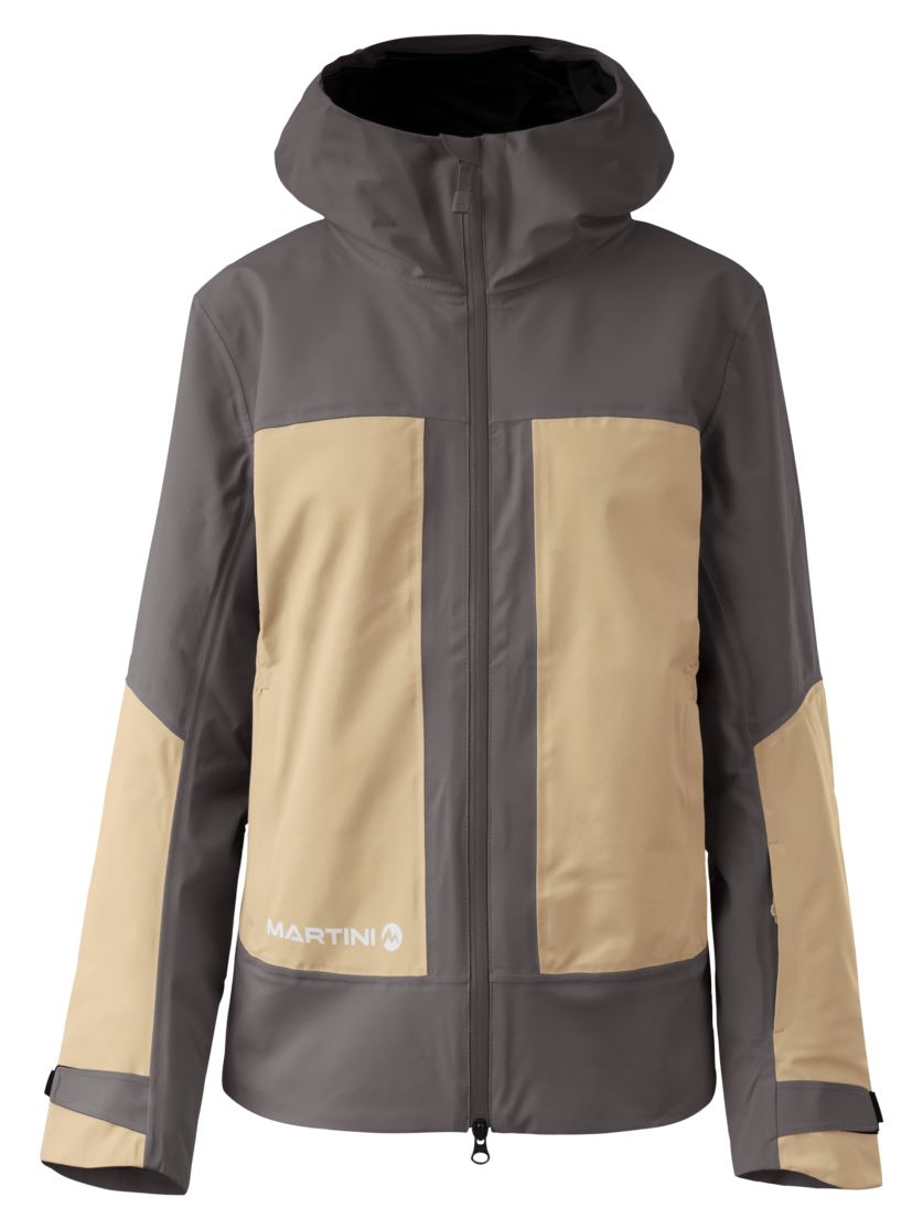 Martini Sportswear - Argon 2L Jacket W - Hardshell Jacken in granite-desert - Vorderansicht - Damen