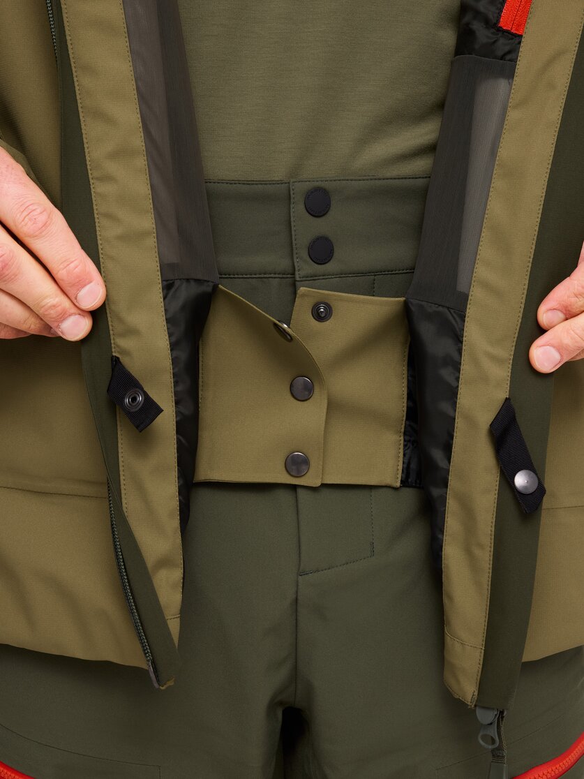 Martini Sportswear - Argon 2L Jacket M - Hardshell jackets in spanish green-olive - Detail 6 - Men