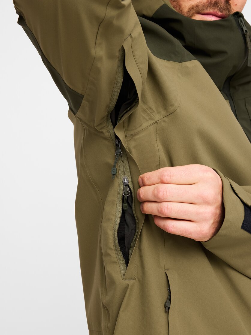 Martini Sportswear - Argon 2L Jacket M - Hardshell jackets in spanish green-olive - Detail 8 - Men