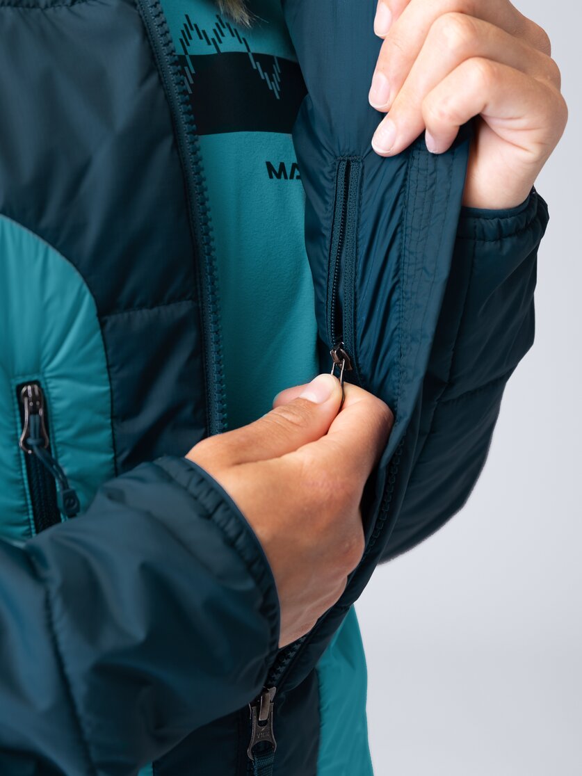 Martini Sportswear - Argon Padded Jacket G-LOFT® W - Giacche Primaloft e Gloft in seaport-scooter - Dettaglio 5 - Donna