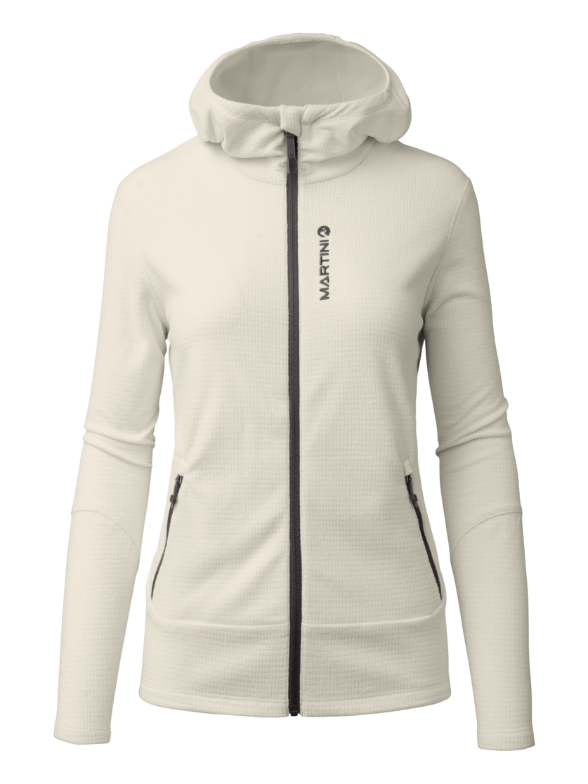 Martini Sportswear - Argon Midlayer Jacket W - Midlayers in off white - Vorderansicht - Damen