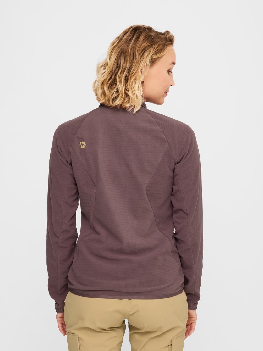 Martini Sportswear - Highventure ML Jacket W - Midlayers in seaport - Rückansicht Model - Damen