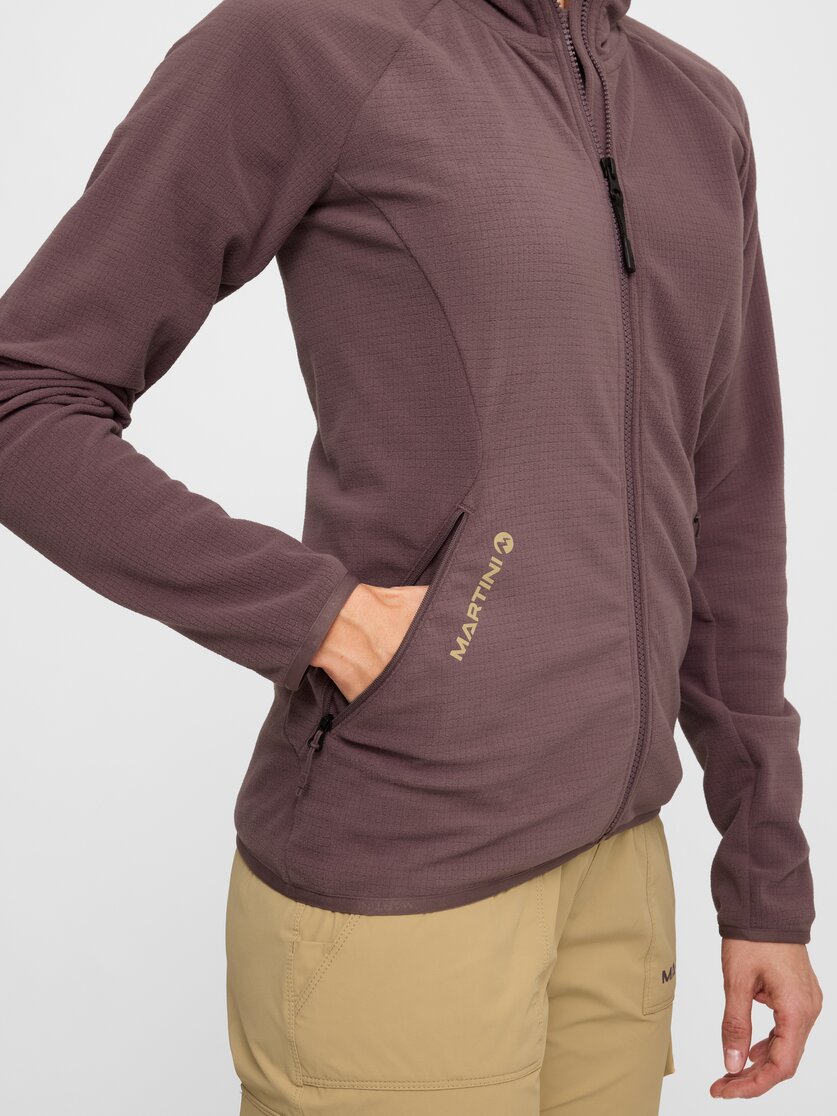 Martini Sportswear - Highventure ML Jacket W - Midlayers in seaport - Detail 3 - Damen