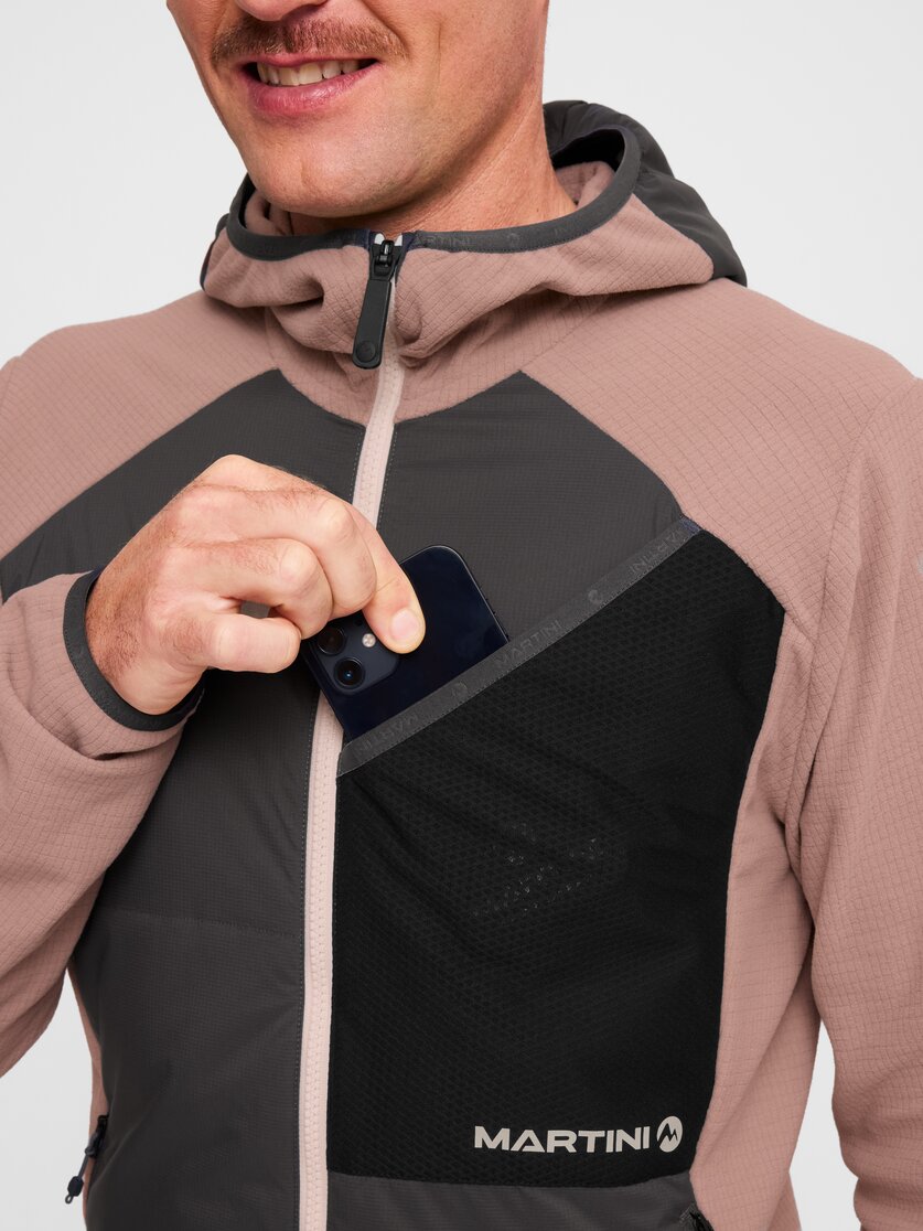Martini Sportswear - Highventure IN Hybrid Hooded Jacket M - Hybridjacken in true navy - Detail 3 - Herren