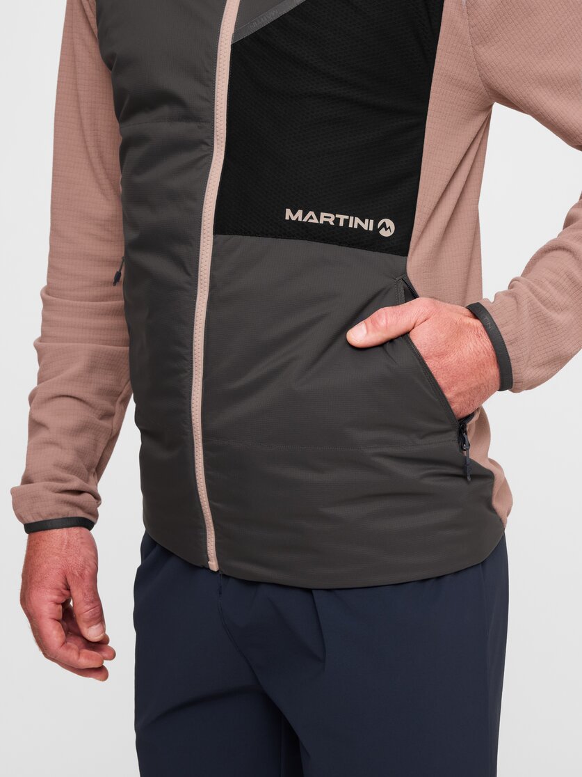 Martini Sportswear - Highventure IN Hybrid Hooded Jacket M - Hybridjacken in true navy - Detail 4 - Herren