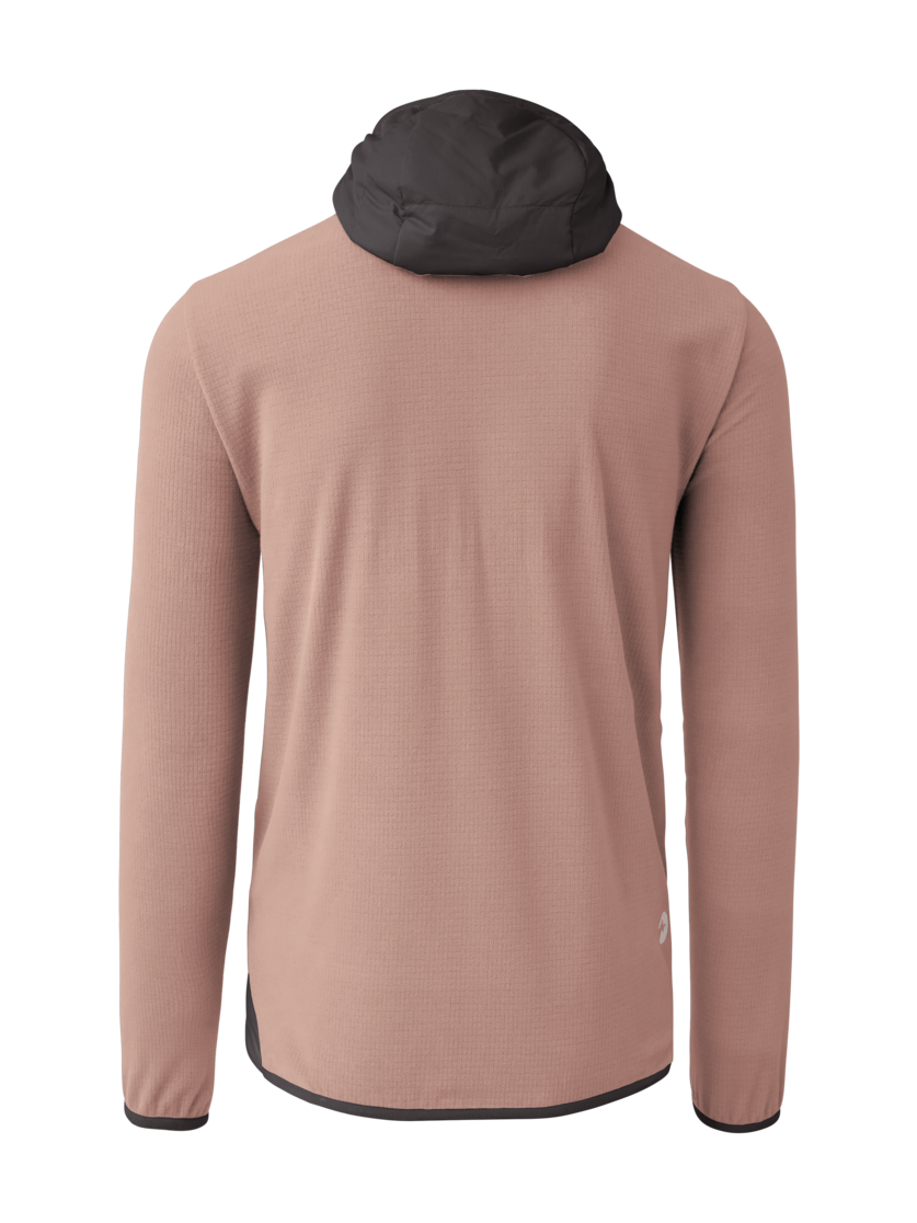 Martini Sportswear - Highventure IN Hybrid Hooded Jacket M - Hybridjacken in terrafina-granite - Rückansicht - Herren