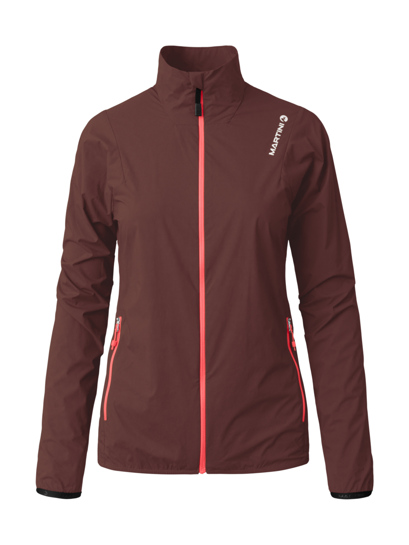 Martini Sportswear - Sunrise Windbreaker Jacket W - Windbreaker Jacken in peakan-punch - Vorderansicht - Damen