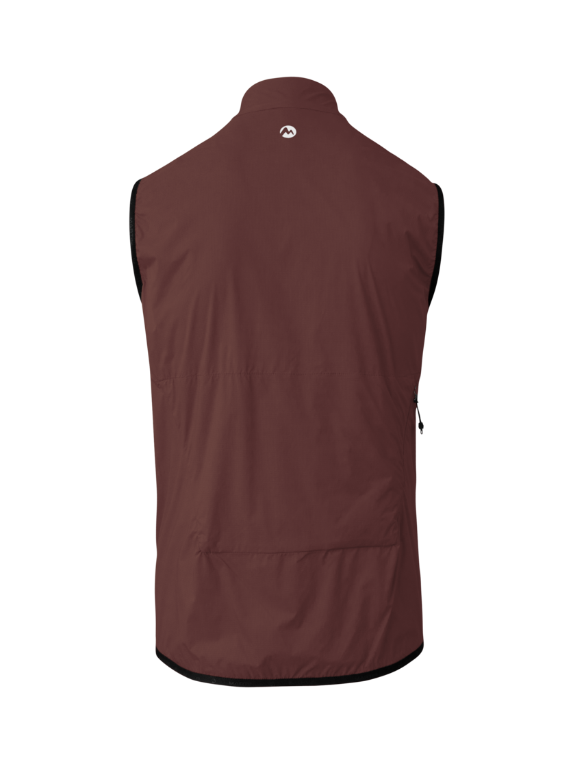 Martini Sportswear - Flowtrail Windbreaker Vest M - Westen in peakan - Rückansicht - Herren
