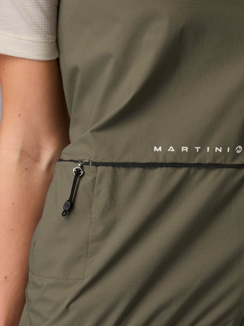 Martini Sportswear - Flowtrail Windbreaker Vest W - Westen in black - Detail 4 - Damen