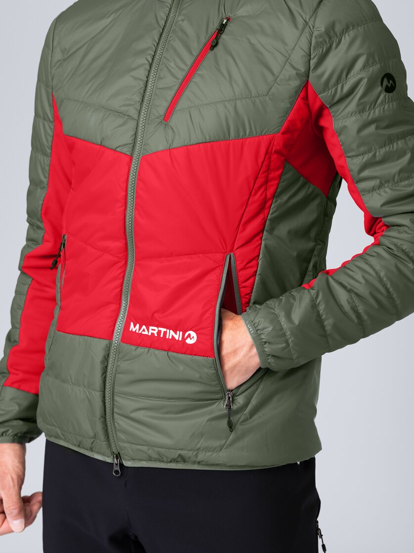 Martini Sportswear - Yalca Padded Jacket Primaloft® M - Giacche Primaloft e Gloft in mosstone-mars - Dettaglio 1 - Uomo