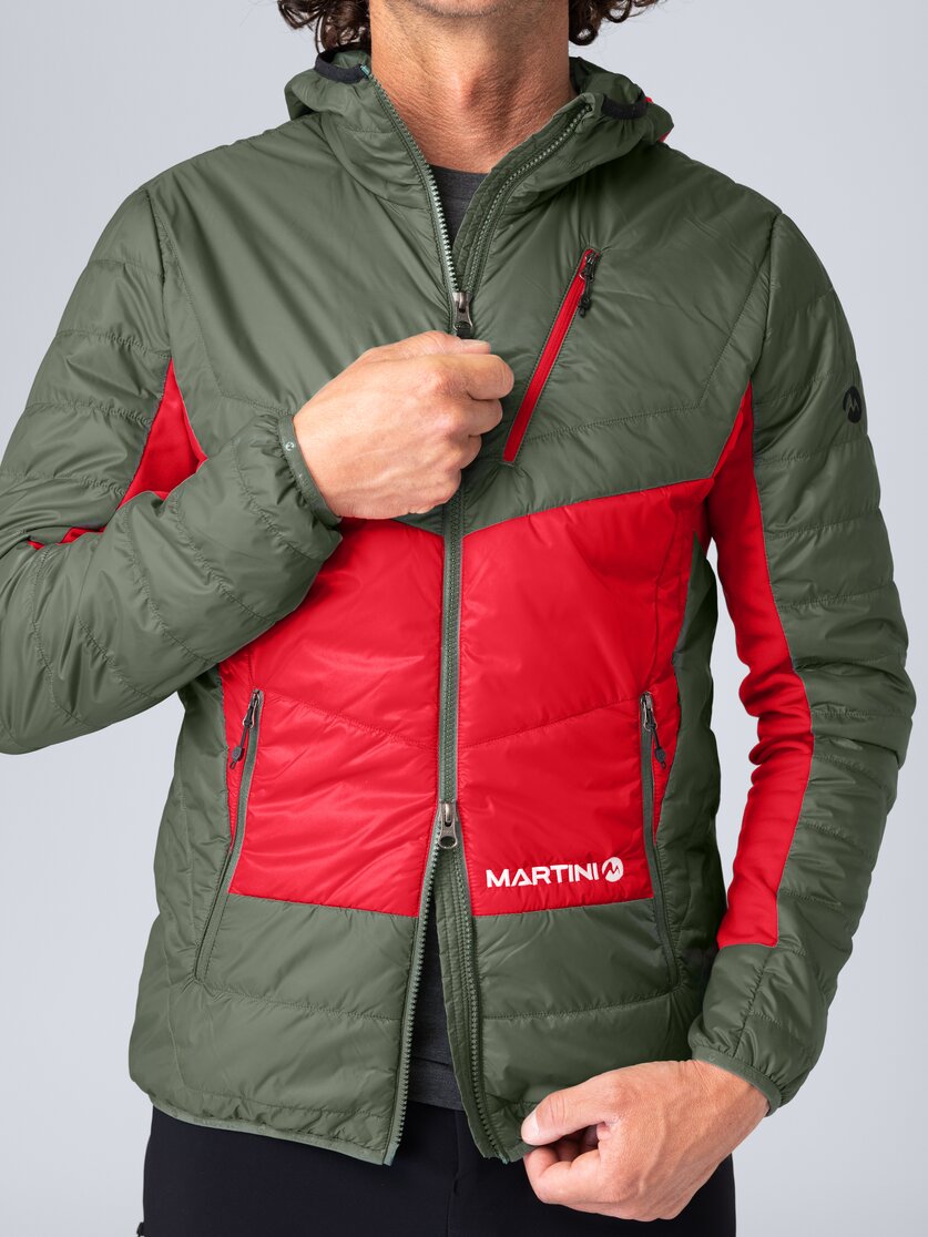 Martini Sportswear - Yalca Padded Jacket Primaloft® M - Giacche Primaloft e Gloft in mosstone-mars - Dettaglio 2 - Uomo