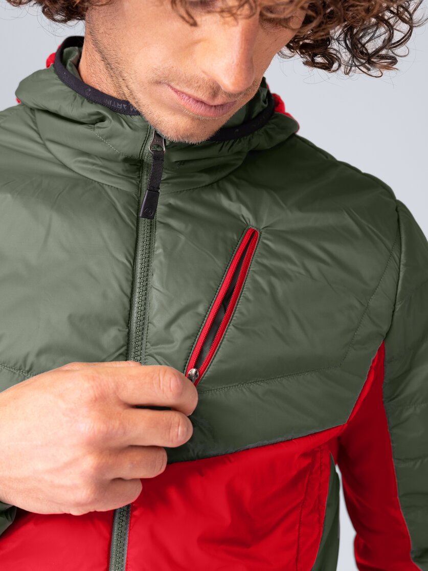 Martini Sportswear - Yalca Padded Jacket Primaloft® M - Giacche Primaloft e Gloft in mosstone-mars - Dettaglio 3 - Uomo