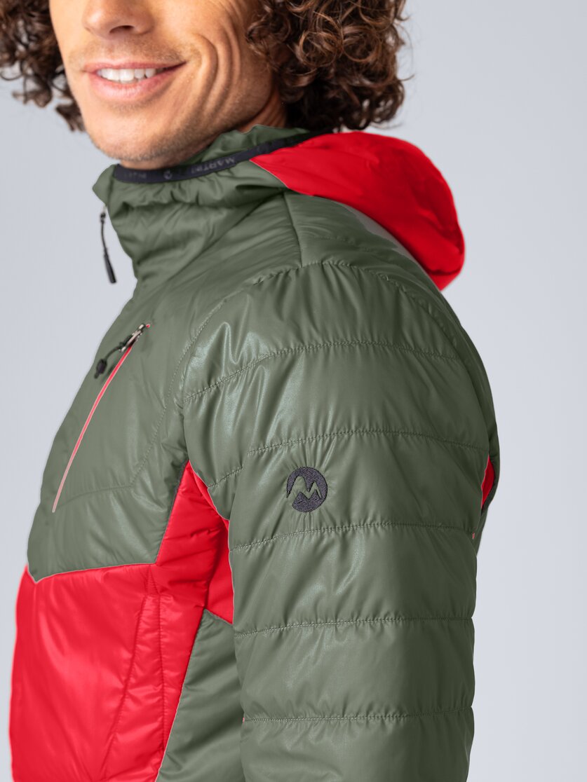 Martini Sportswear - Yalca Padded Jacket Primaloft® M - Giacche Primaloft e Gloft in mosstone-mars - Dettaglio 4 - Uomo