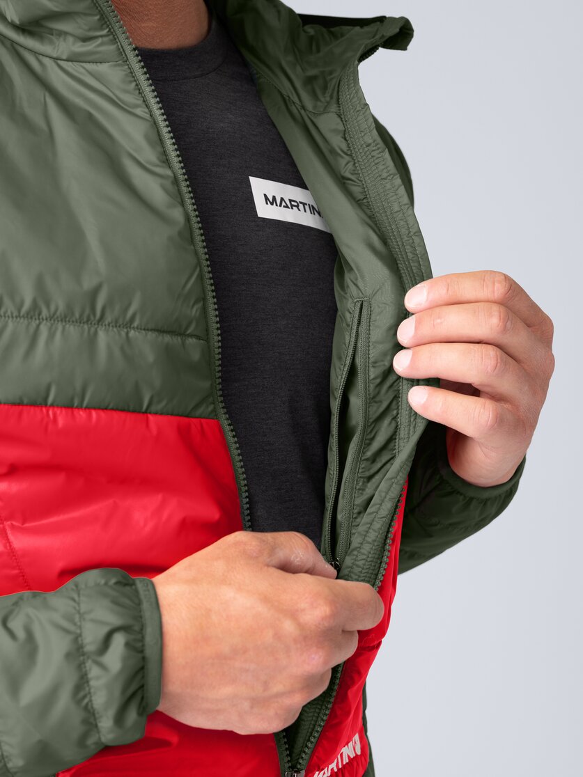 Martini Sportswear - Yalca Padded Jacket Primaloft® M - Giacche Primaloft e Gloft in mosstone-mars - Dettaglio 5 - Uomo