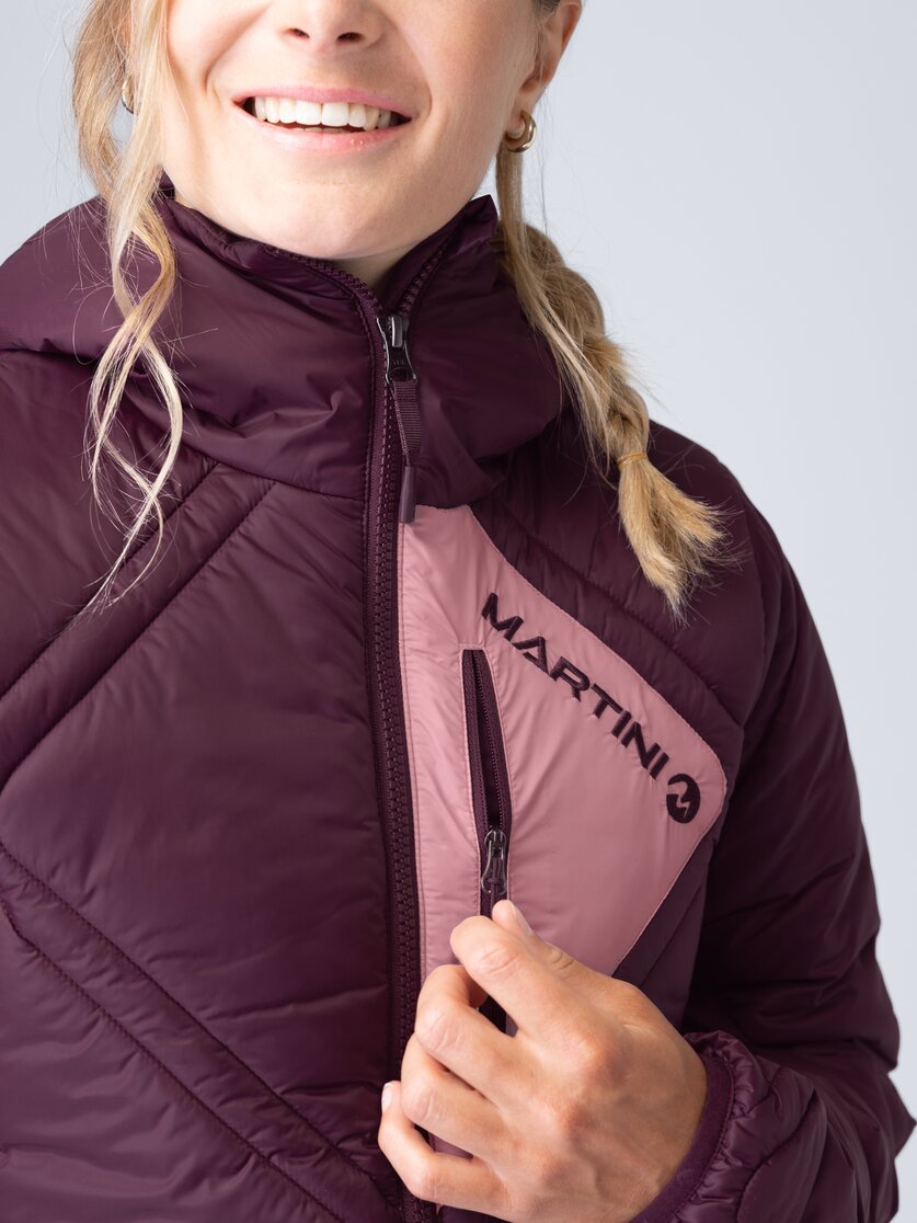 Martini Sportswear - Fullforce Padded Jacket G-LOFT® W - Giacche Primaloft e Gloft in seaport-scooter - Dettaglio 4 - Donna