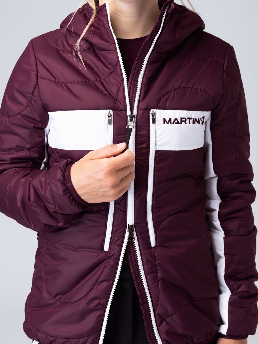 Martini Sportswear - Snowventure Padded Jacket Primaloft® W - Giacche Primaloft e Gloft in seaport-white - Dettaglio 1 - Donna