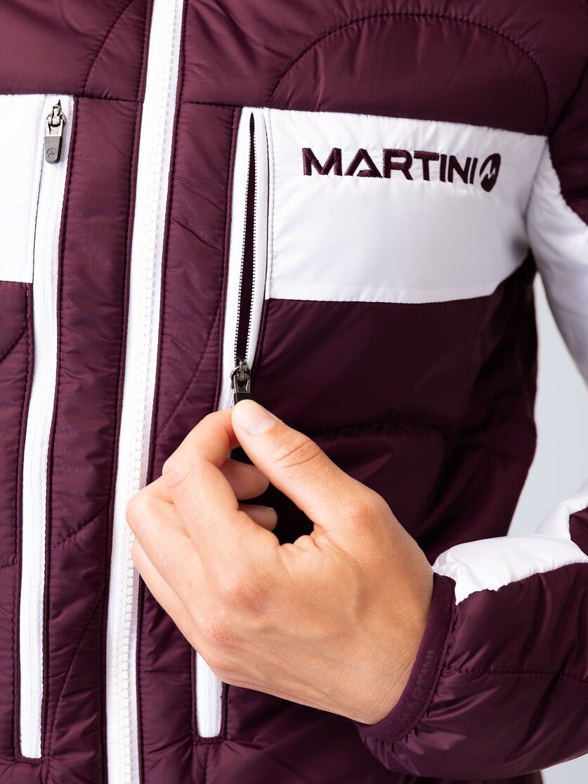 Martini Sportswear - Snowventure Padded Jacket Primaloft® W - Giacche Primaloft e Gloft in seaport-white - Dettaglio 2 - Donna