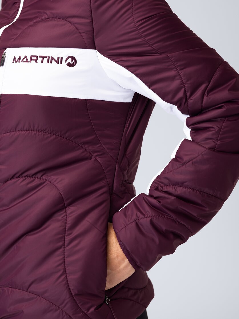 Martini Sportswear - Snowventure Padded Jacket Primaloft® W - Giacche Primaloft e Gloft in seaport-white - Dettaglio 3 - Donna