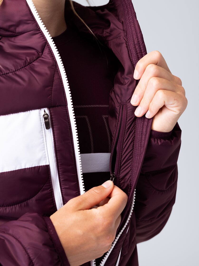 Martini Sportswear - Snowventure Padded Jacket Primaloft® W - Giacche Primaloft e Gloft in seaport-white - Dettaglio 4 - Donna