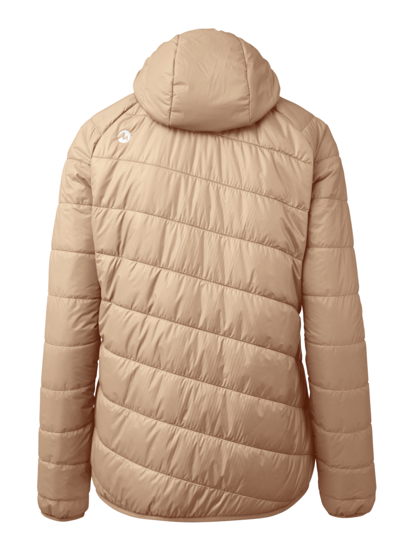 Martini Sportswear - Desire Padded Jacket Primaloft®W - Primaloft & Gloft Jackets in desert - rear view - Women