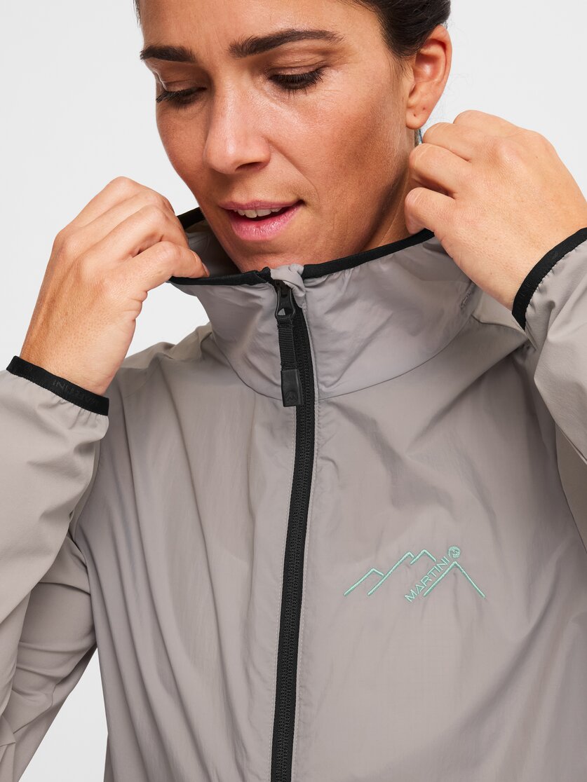 Martini Sportswear - Alpmate WB Hybrid Hooded Jacket W - Hybridjacken in black - Detail 5 - Damen