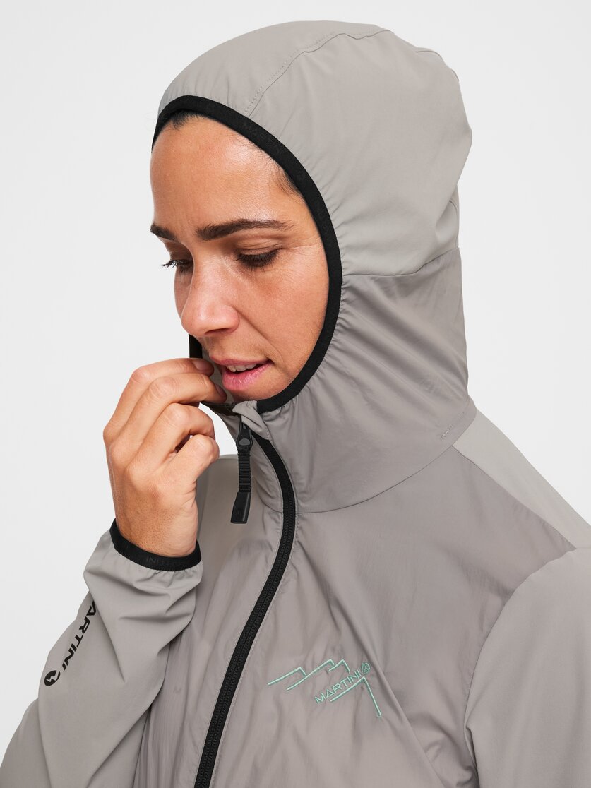 Martini Sportswear - Alpmate WB Hybrid Hooded Jacket W - Hybridjacken in black - Detail 6 - Damen