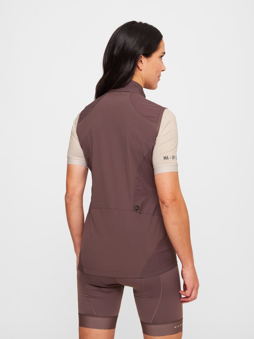 Martini Sportswear - Hillclimb WB Hybrid Vest W - Westen in black - Rückansicht Model - Damen