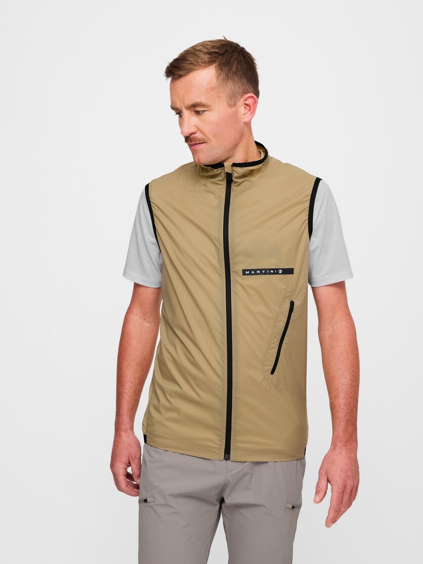 Martini Sportswear - Hillclimb WB Hybrid Vest M - Westen in true navy - Vorderansicht Model - Herren