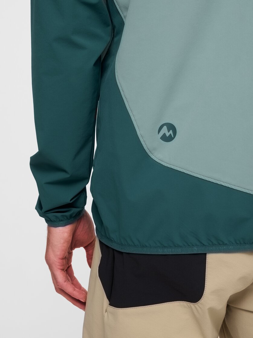 Martini Sportswear - Hillclimb ML Hooded Jacket M - Midlayers in true navy-limeskin - Detail 1 - Men