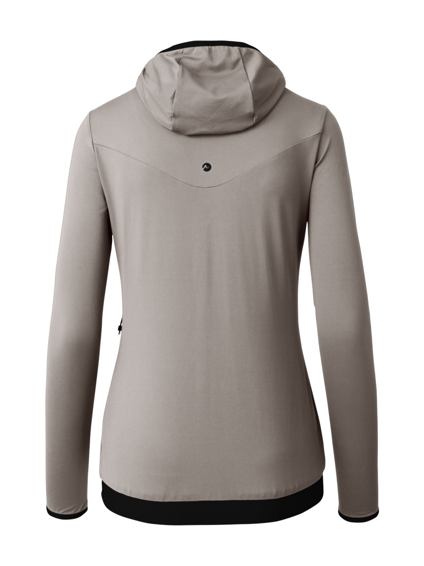 Martini Sportswear - Alpmate Hybrid Jacket G-Loft® W - Hybridjacken in stone-black - Rückansicht - Damen