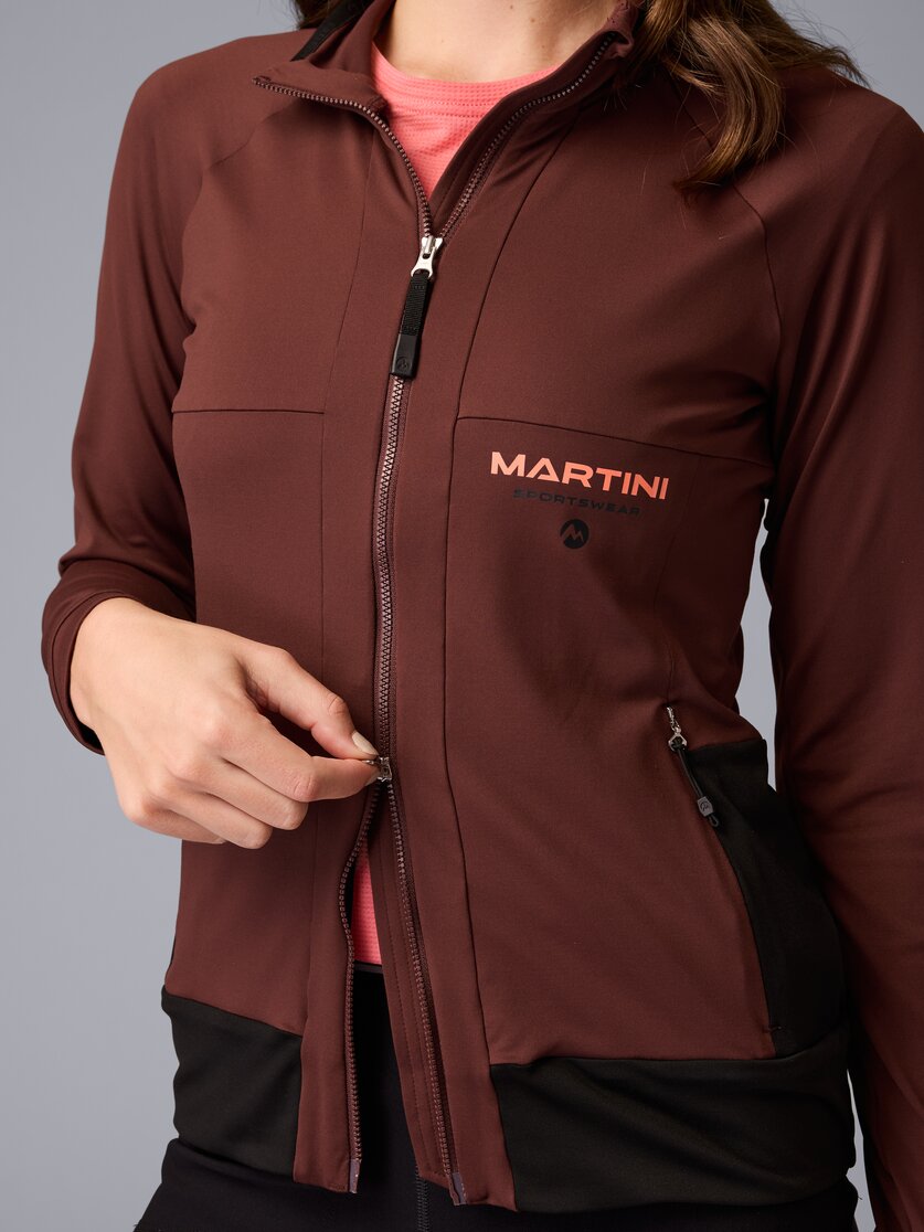 Martini Sportswear - Via Midlayer Jacket W - Strati intermedi in black-white - Dettaglio 1 - Donna