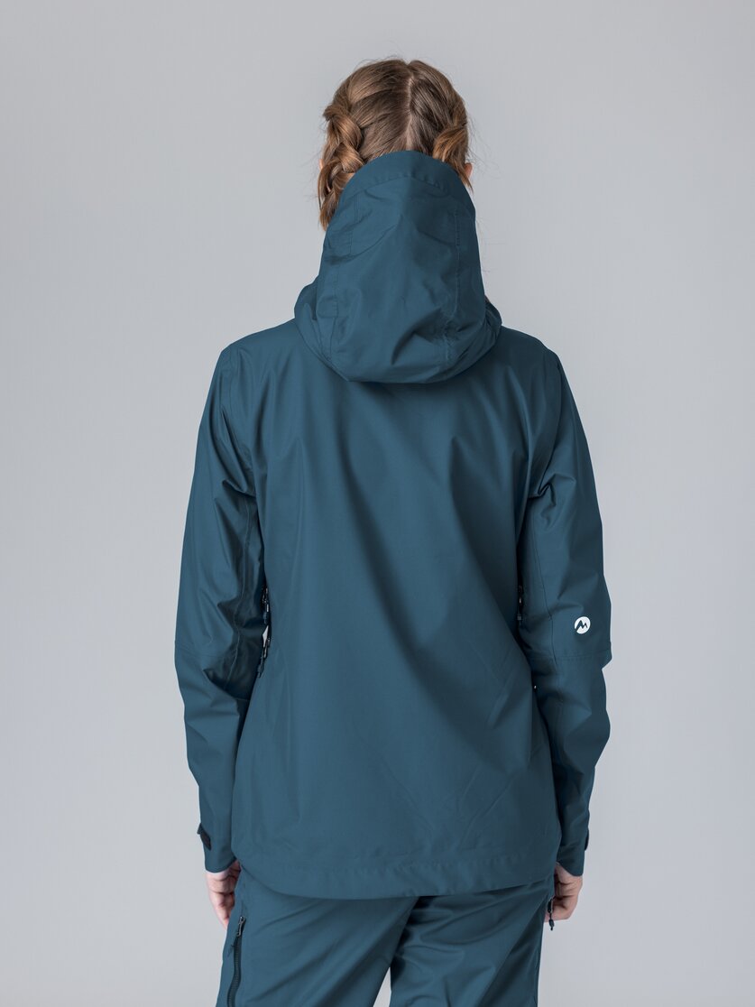 Martini Sportswear - Yalca 2.5L Jacket W - Hardshell jackets in fairy tale - rear view model - Women
