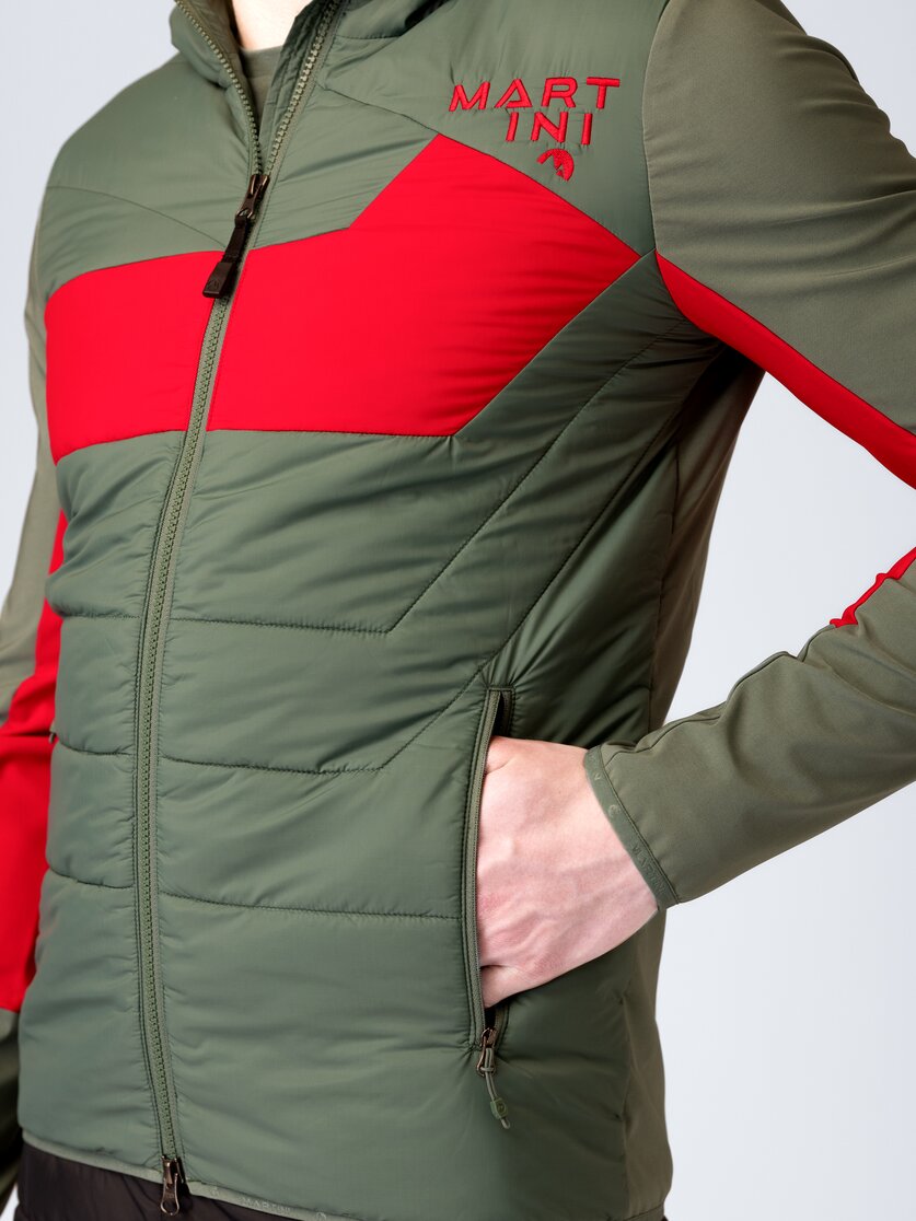 Martini Sportswear - Snowventure Hybrid Jacket G-LOFT® M - Giacche ibride in mosstone-mars - Dettaglio 2 - Uomo