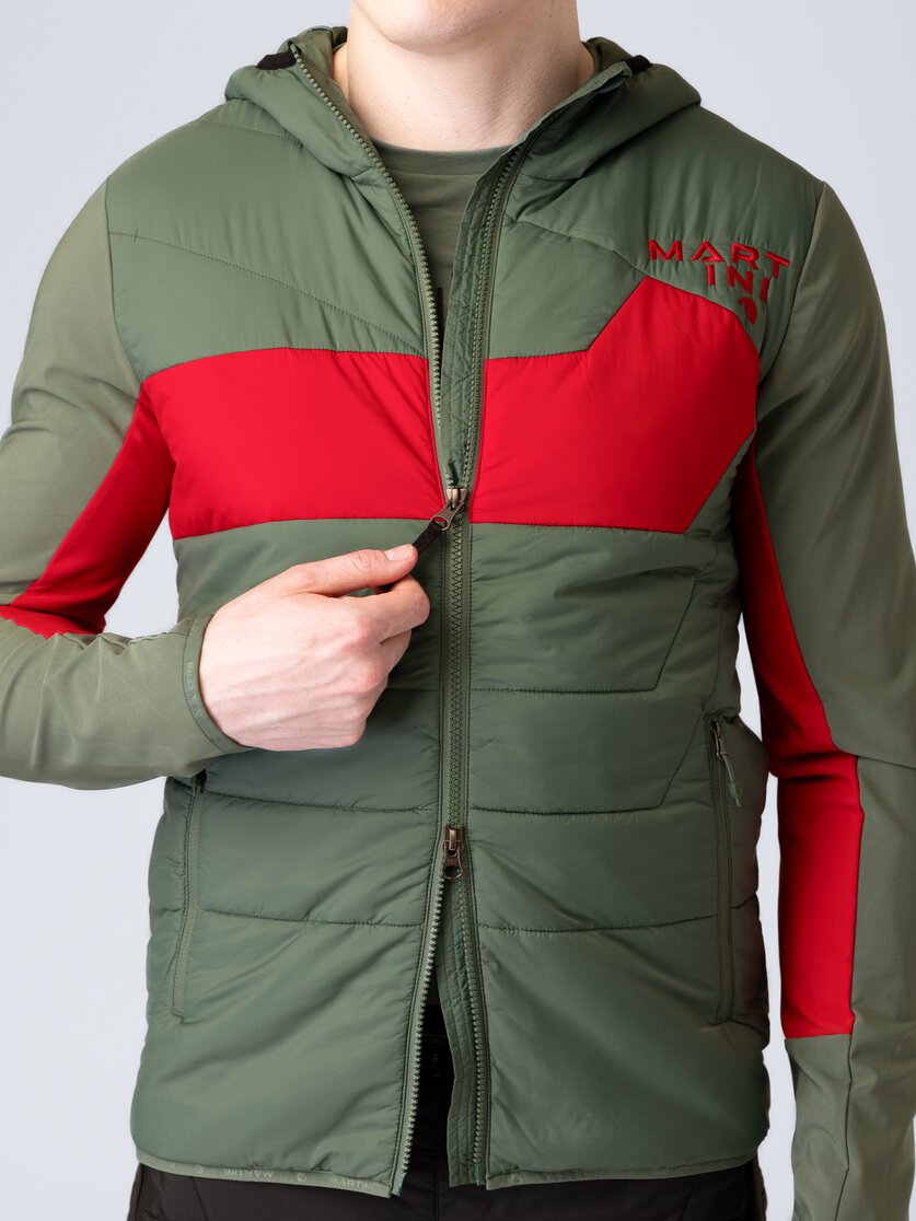 Martini Sportswear - Snowventure Hybrid Jacket G-LOFT® M - Giacche ibride in mosstone-mars - Dettaglio 3 - Uomo