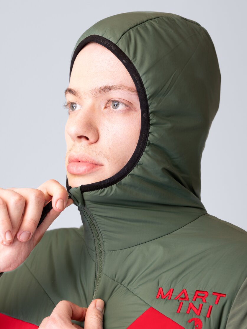 Martini Sportswear - Snowventure Hybrid Jacket G-LOFT® M - Giacche ibride in mosstone-mars - Dettaglio 7 - Uomo