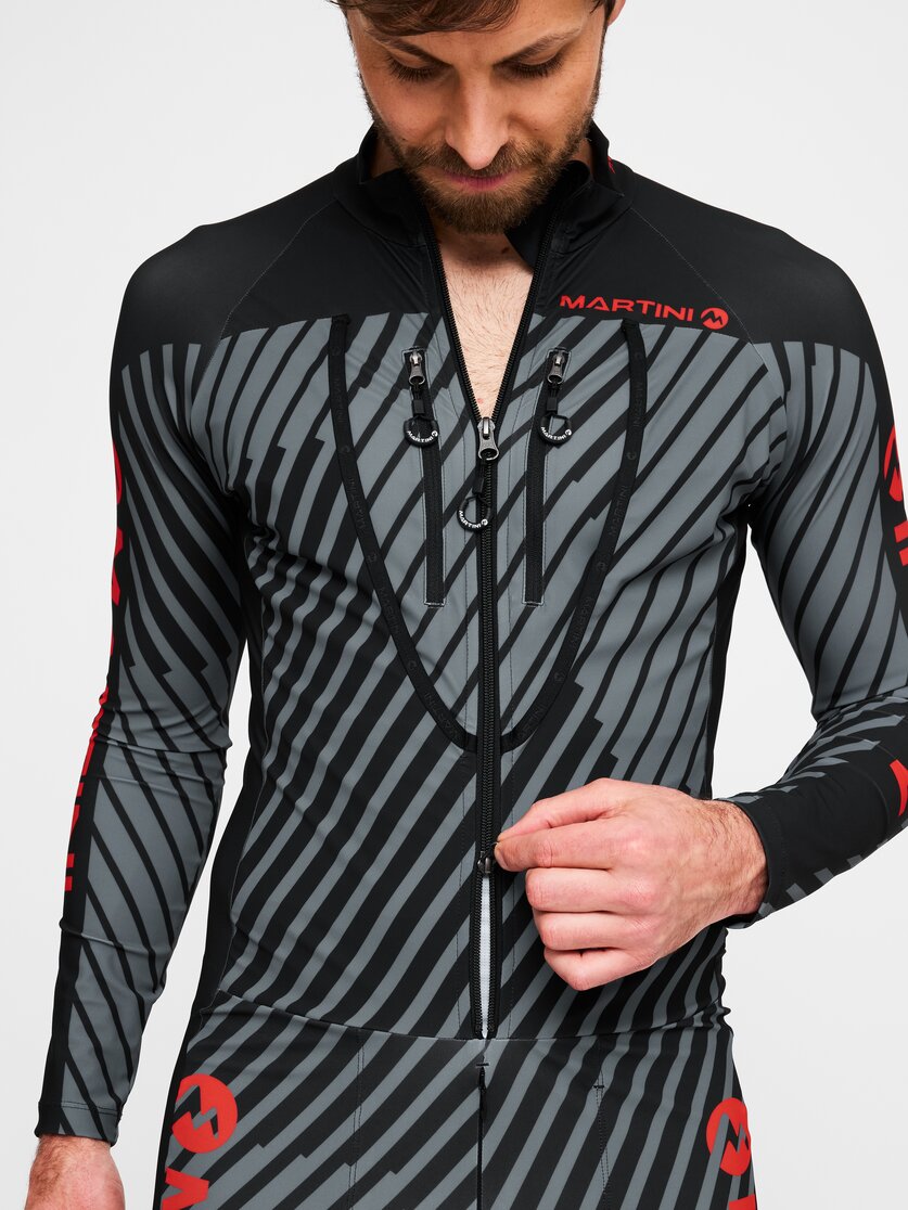 Martini Sportswear - Timebeat Racing Suit Uni - Rennanzüge - Unterteile in granite-black - Detail 1 - Unisex