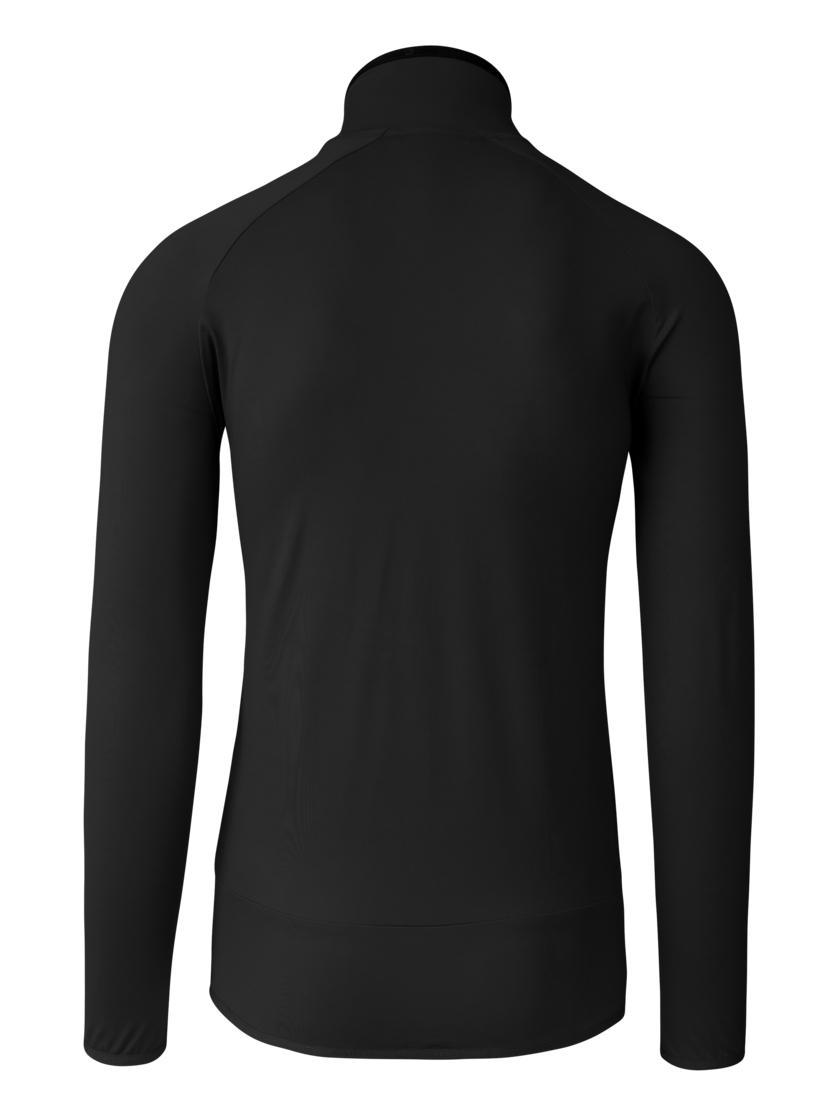 Martini Sportswear - Yalca Hybrid Windbreaker Jacket M - Giacche ibride in black-steel - vista posteriore - Uomo