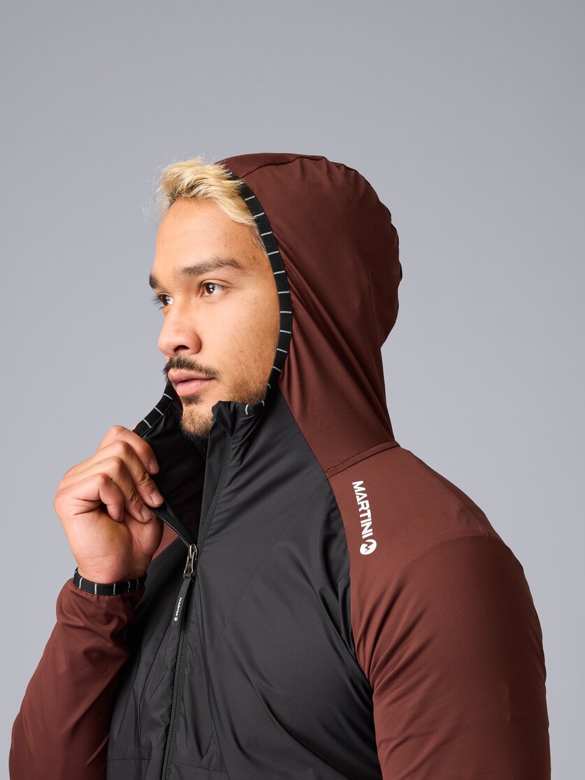 Martini Sportswear - Trektech Hybrid Windbreaker Jacket M - Hybrid jackets in black - Detail 1 - Men