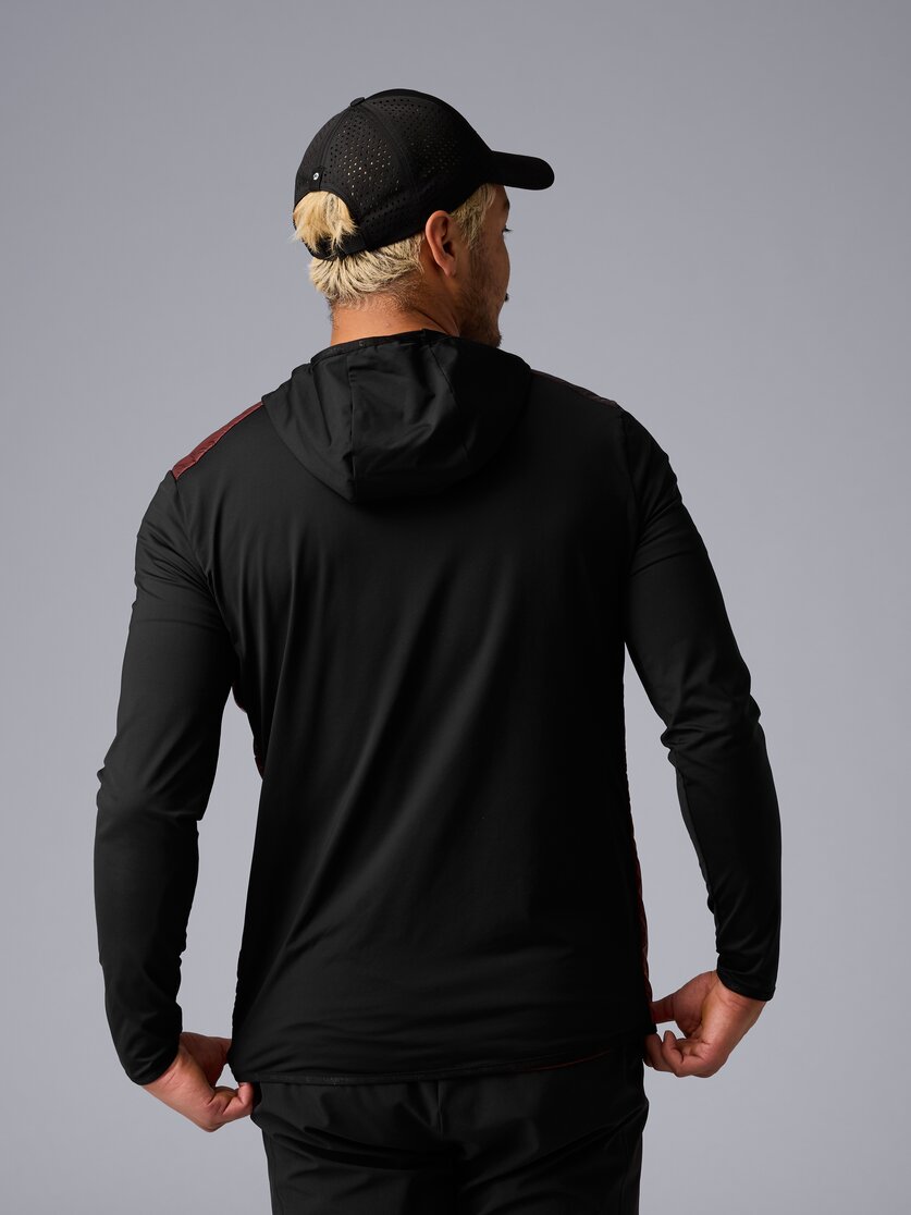 Martini Sportswear - Alpmate Hybrid Jacket Primaloft® M - Hybrid jackets in black - rear view model - Men