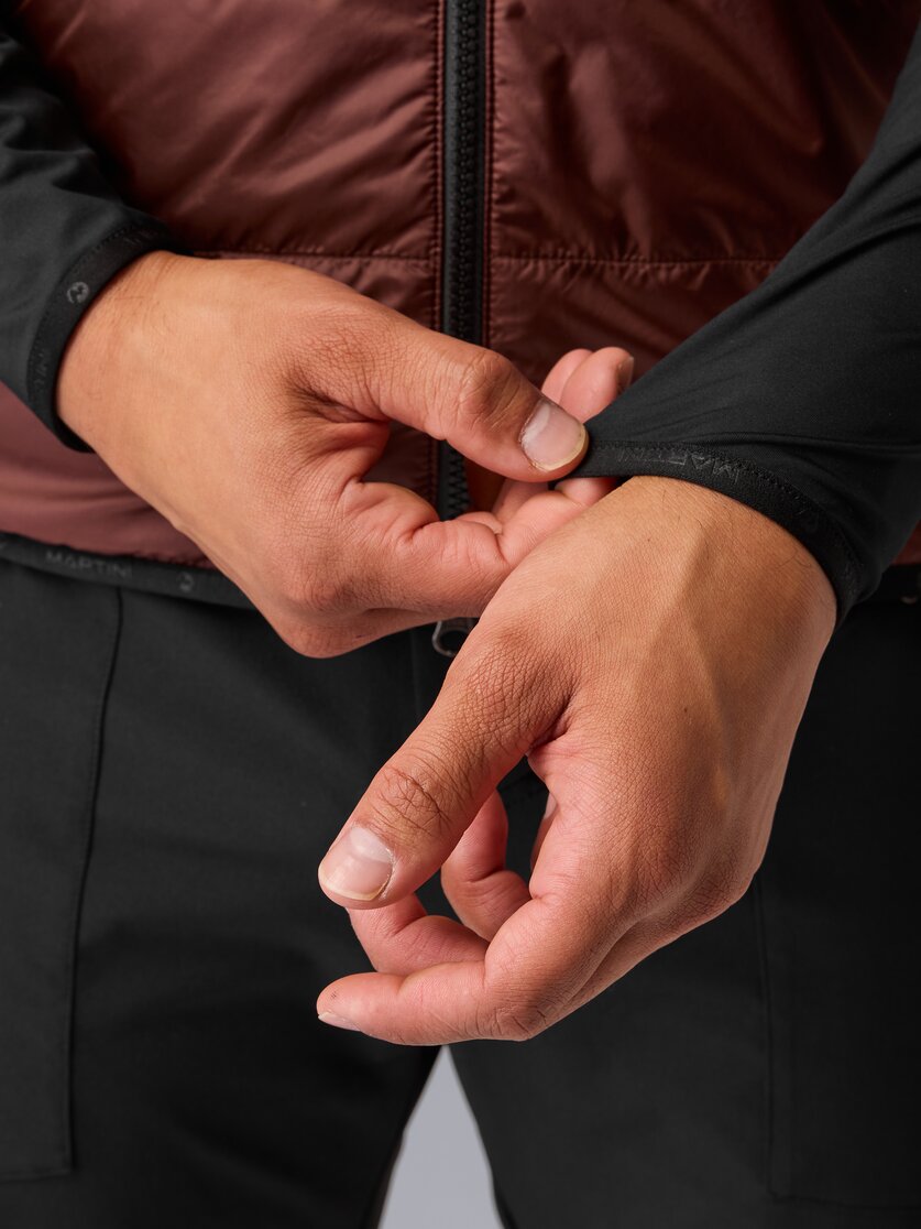 Martini Sportswear - Alpmate Hybrid Jacket Primaloft® M - Hybrid jackets in black - Detail 7 - Men