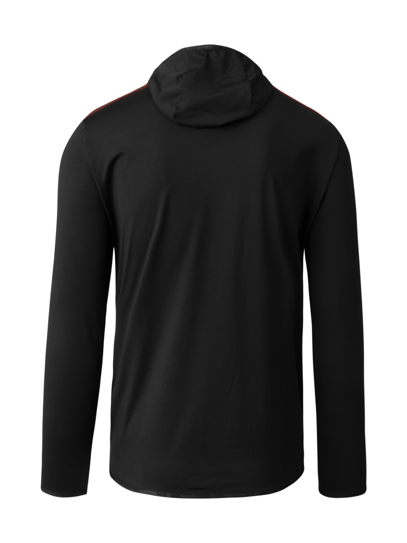 Martini Sportswear - Alpmate Hybrid Jacket Primaloft® M - Hybrid jackets in peakan-black - rear view - Men